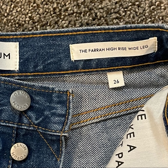 Aritzia Denim Forum Farrah Wide Leg Jean - Picture 12 of 12